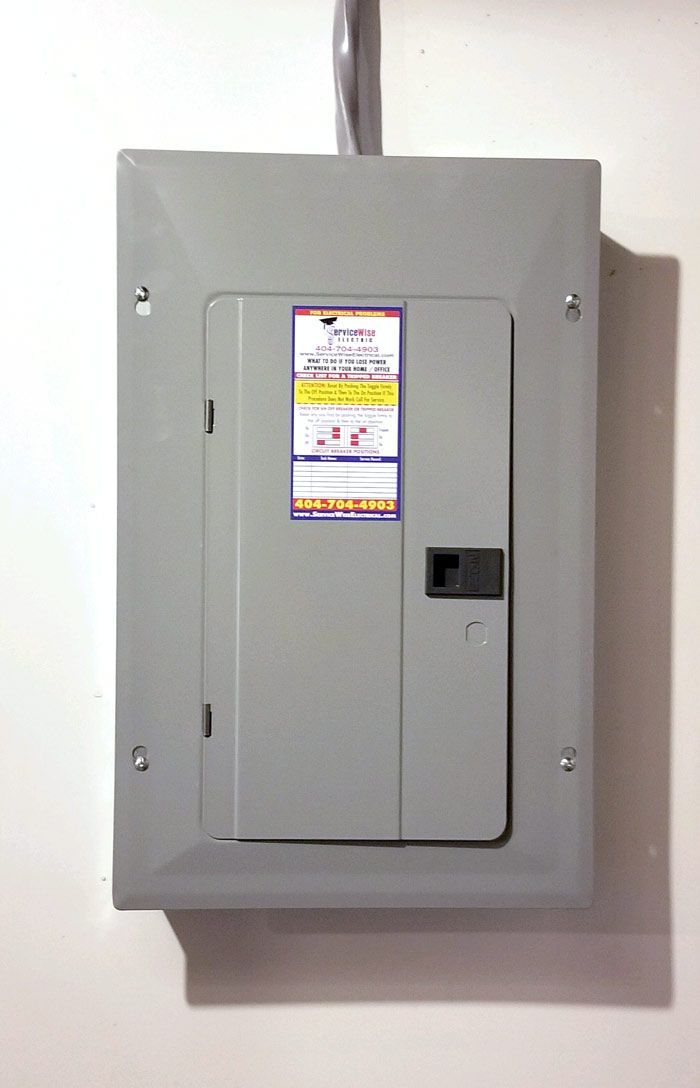 Electrical sub Panel replacement