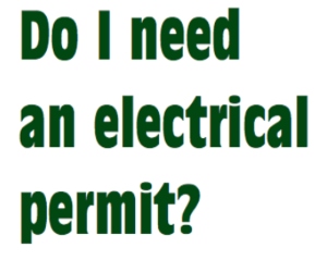 Do I need an electrical permit